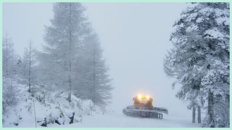 冬の除雪作業